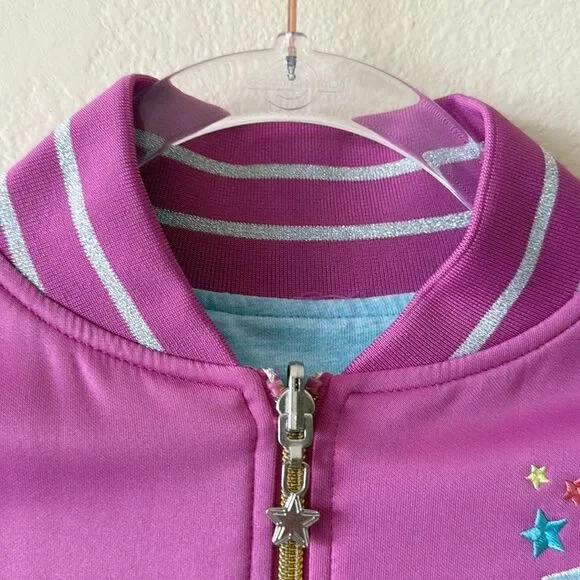 American Girl Truly Me Varsity Bomber Reversible Jacket